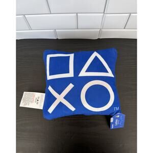 PlayStation Button Shapes Deluxe Plush Buddies Cushion NWT